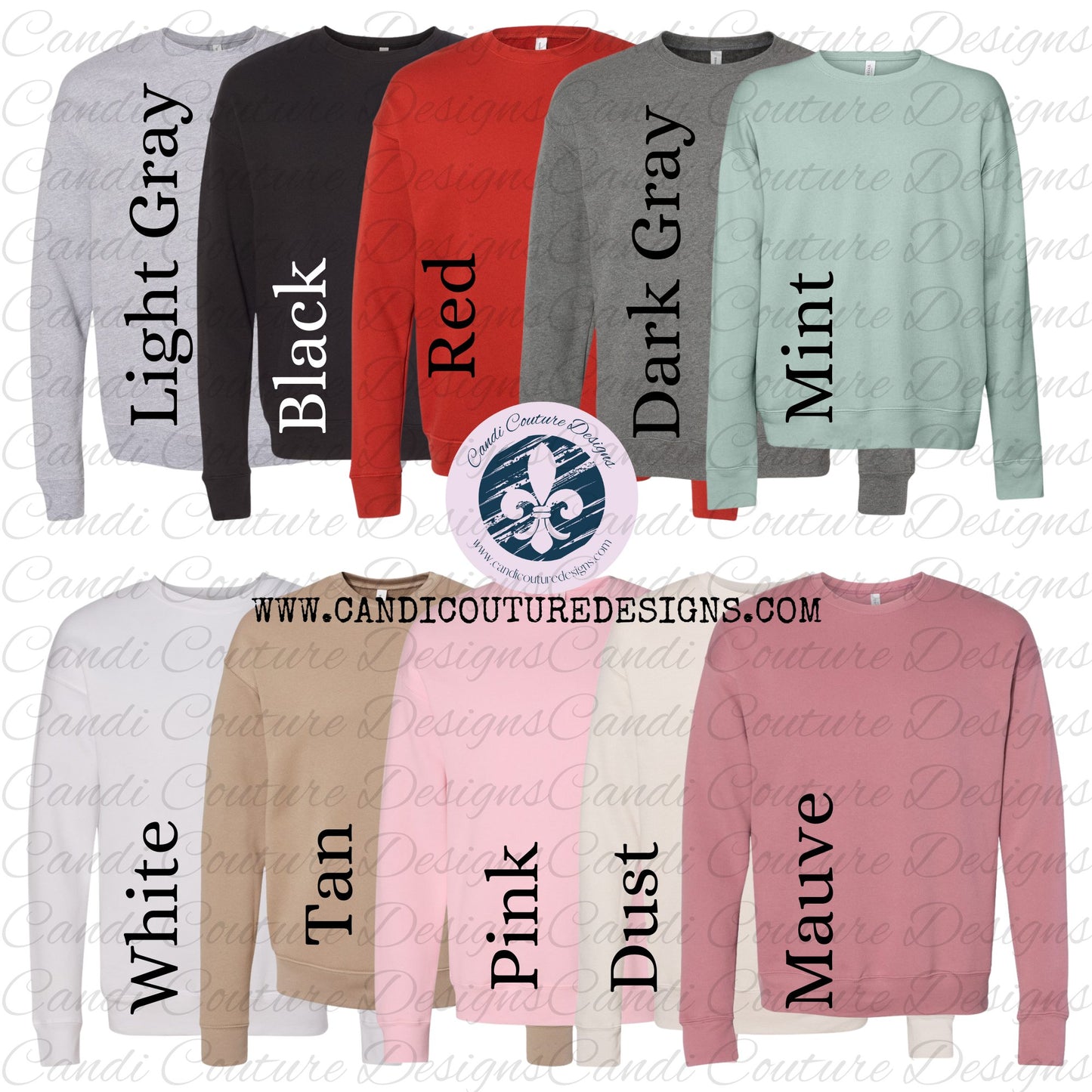 Coquette - Style Spooky Bow Sweatshirt | Feminine Halloween Embroidered Sweater - Candicouturedesigns