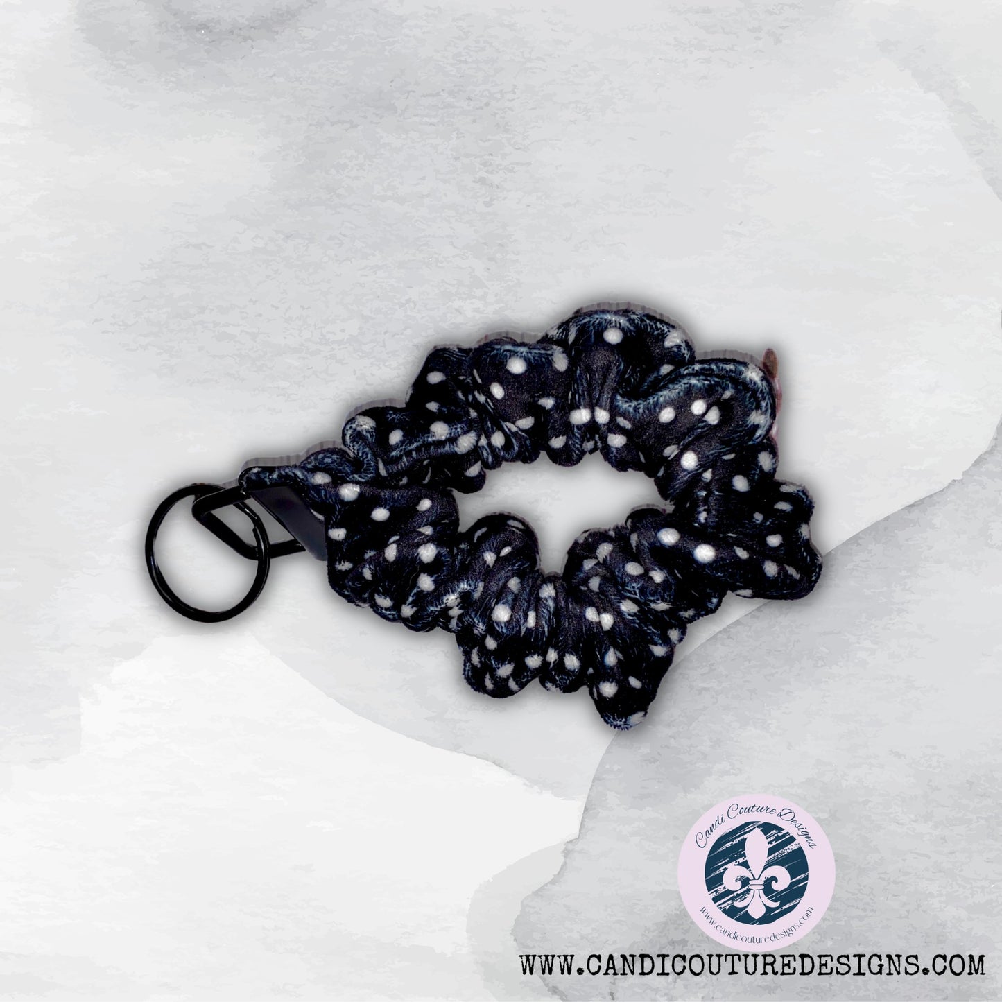 Personalized Plush Velour Scrunchie Keychain: Customizable Trendy Key Holder – Stylish Velvet Key Accessory - Candicouturedesigns