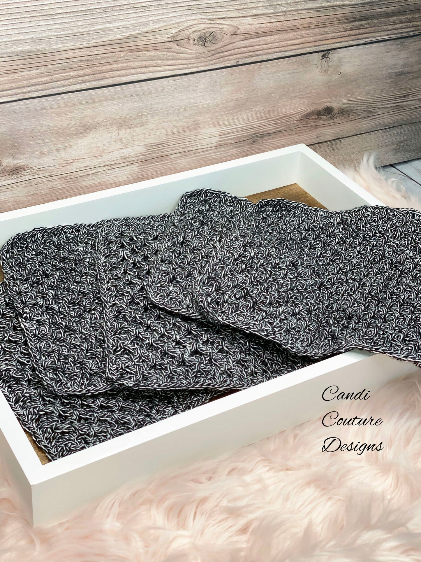 Diagonal Waffle Dishcloth Crochet Pattern PDF | Instant Download | Beginner Friendly