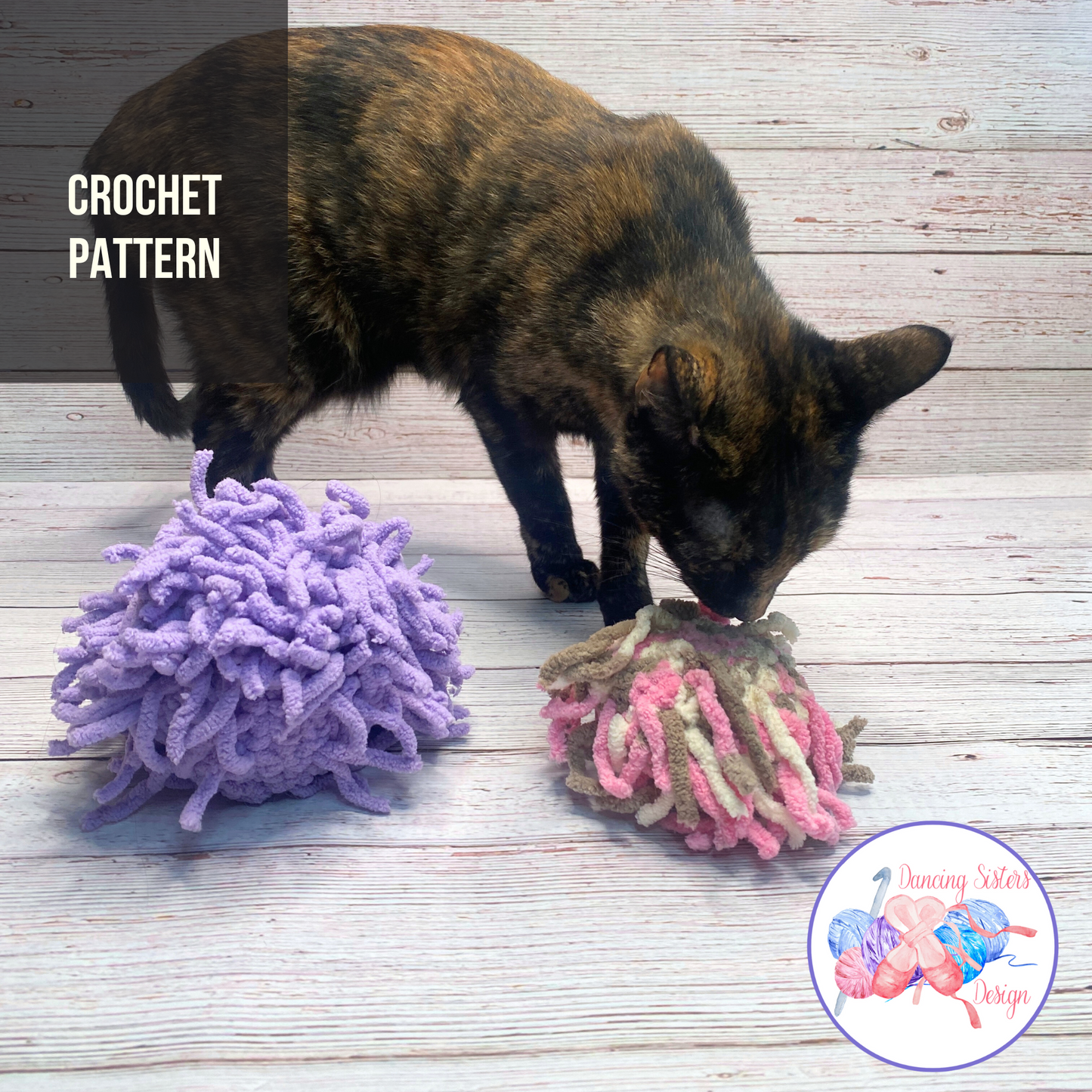 Purrfectly Plush Catnip Toy Crochet Pattern PDF | Instant Download | Beginner Friendly