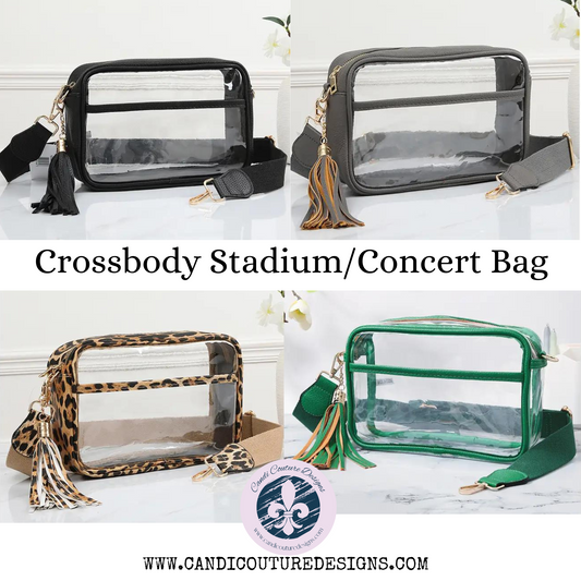 Clear Crossbody Stadium/Concert Bag