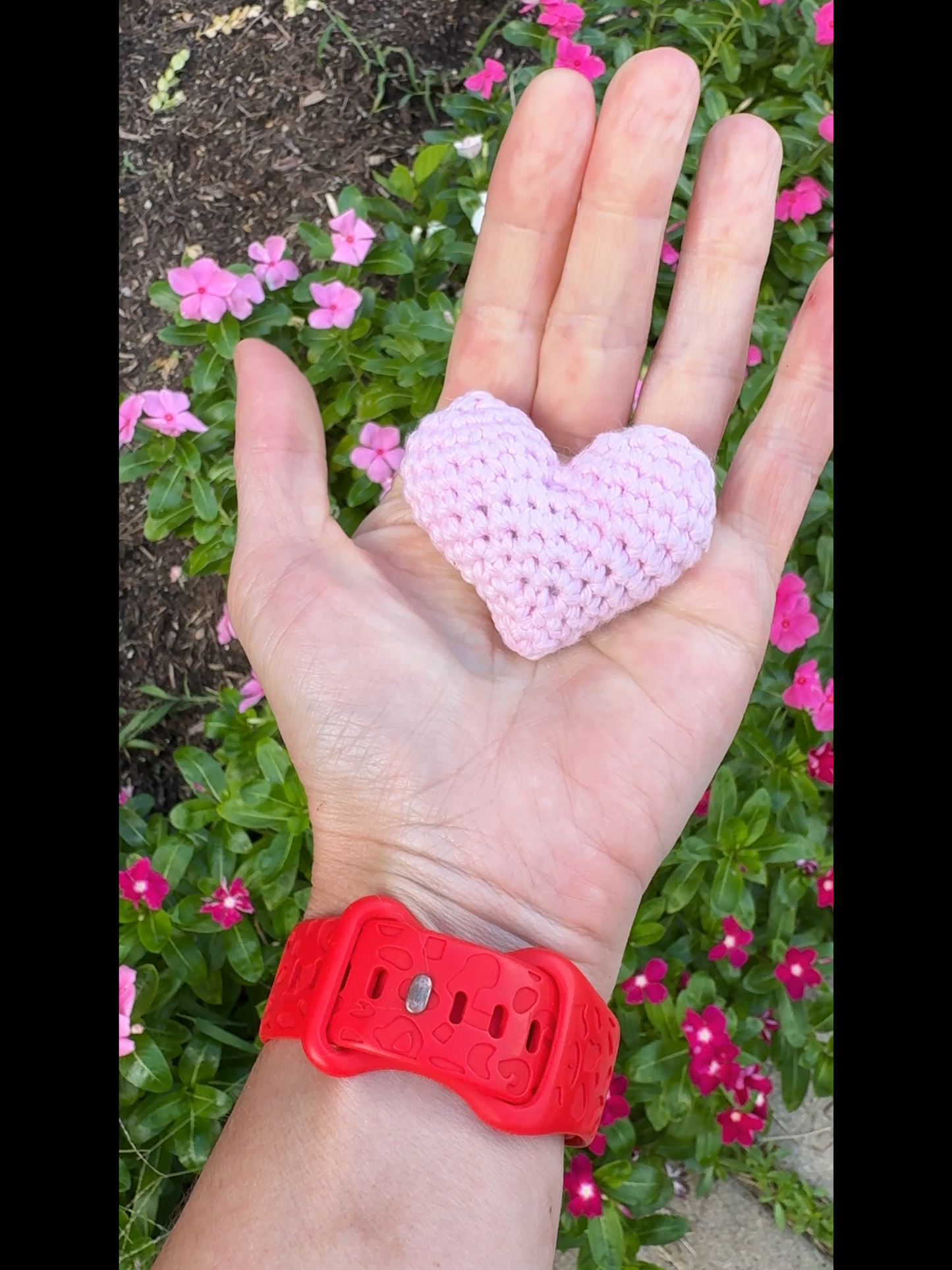 Pocket Hug From Above – Handmade Crochet Heart, Memorial Keepsake, Grief Support Gift