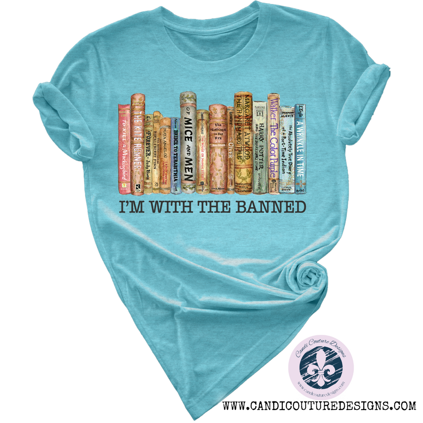Banned Books Graphic Tee for Book Lovers | Celebrate Intellectual Freedom with Bold Design & Comfortable Fit