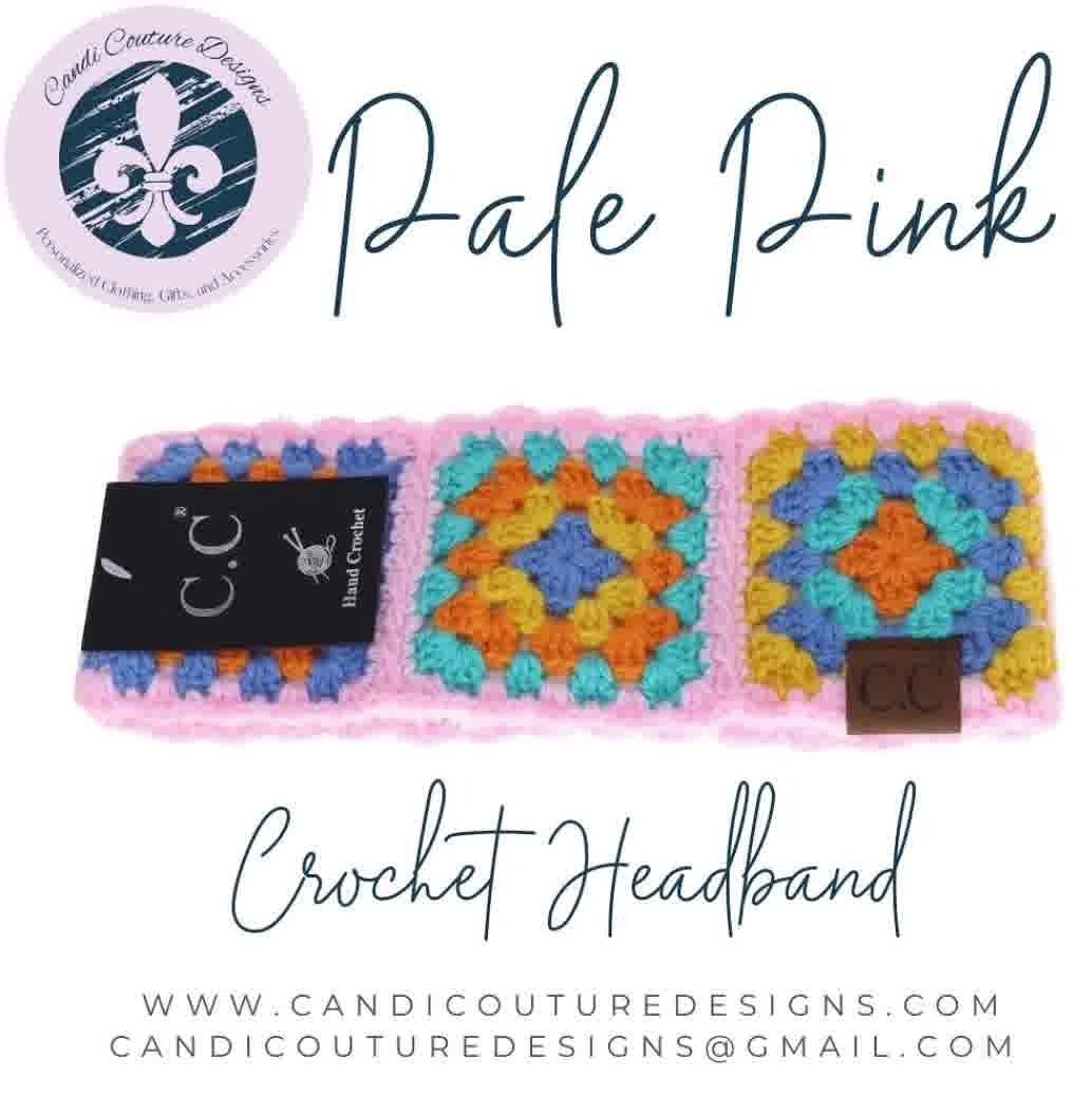 C.C Fuzzy Lined Crochet Head Wrap | Winter Ear Warmer Headband | Ready to Ship - Candicouturedesigns