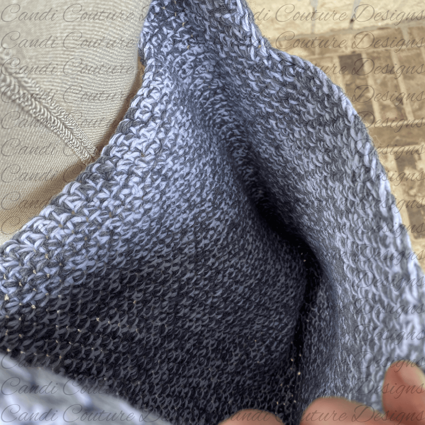 Custom Crochet Market Tote Bag | Handmade Reusable Shoulder Bag | Boho Market or Beach Bag - Candicouturedesigns