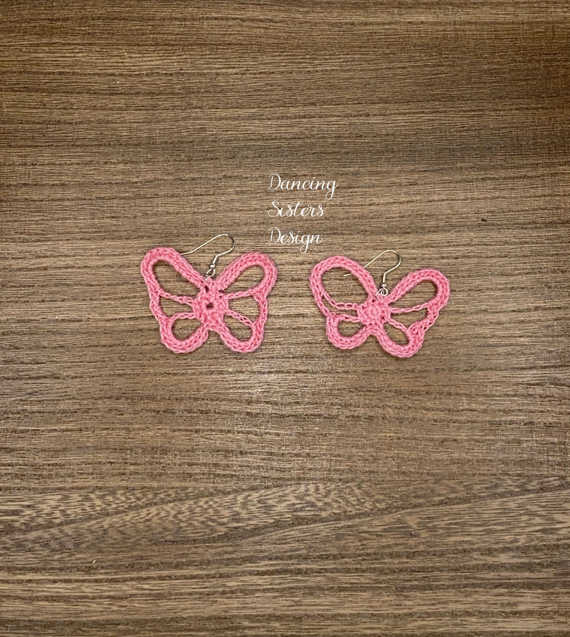 Papillon Earrings Crochet Pattern PDF | Instant Download | Beginner Friendly - Candicouturedesigns