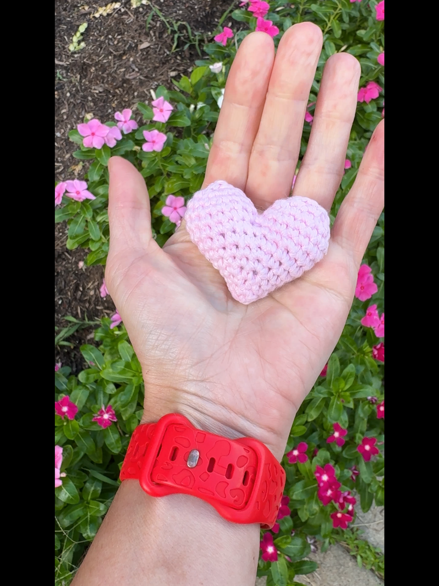 Pocket Hug From Above – Handmade Crochet Heart, Memorial Keepsake, Grief Support Gift - Candicouturedesigns