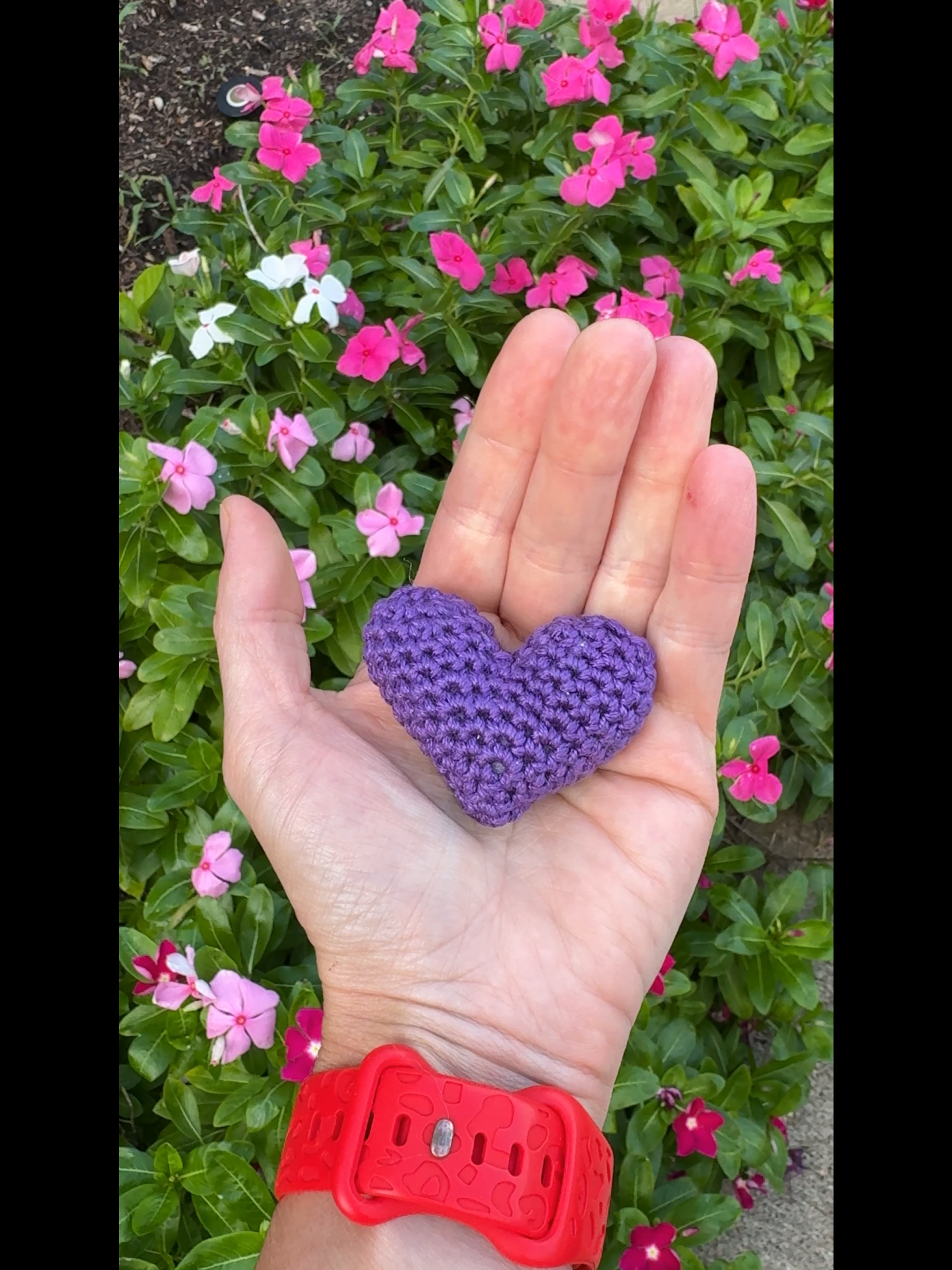 Pocket Hug From Above – Handmade Crochet Heart, Memorial Keepsake, Grief Support Gift - Candicouturedesigns
