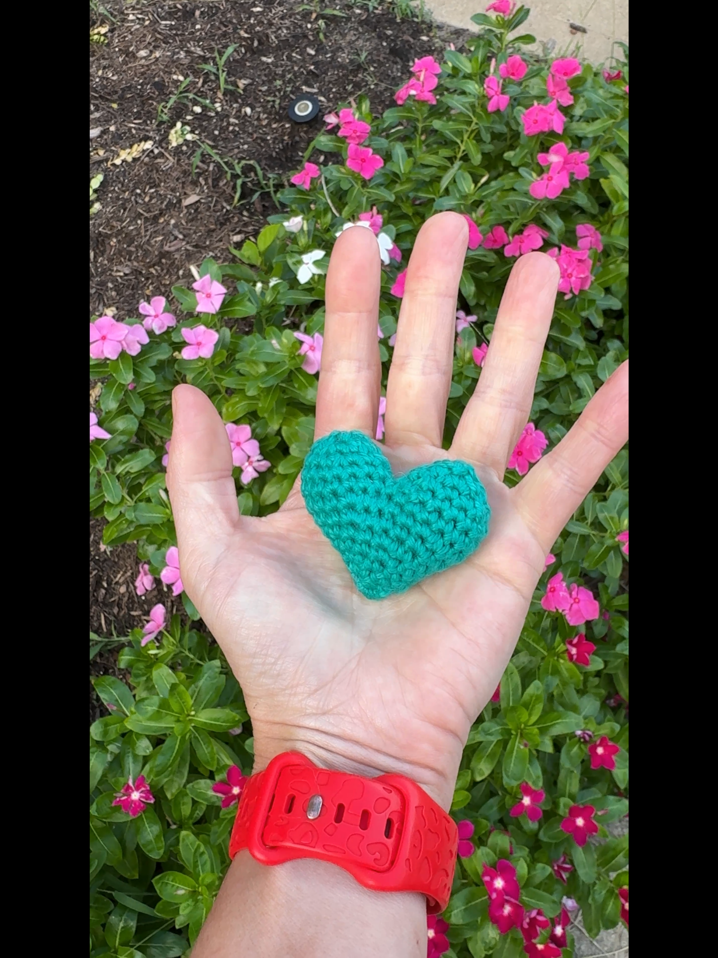 Pocket Hug From Above – Handmade Crochet Heart, Memorial Keepsake, Grief Support Gift - Candicouturedesigns