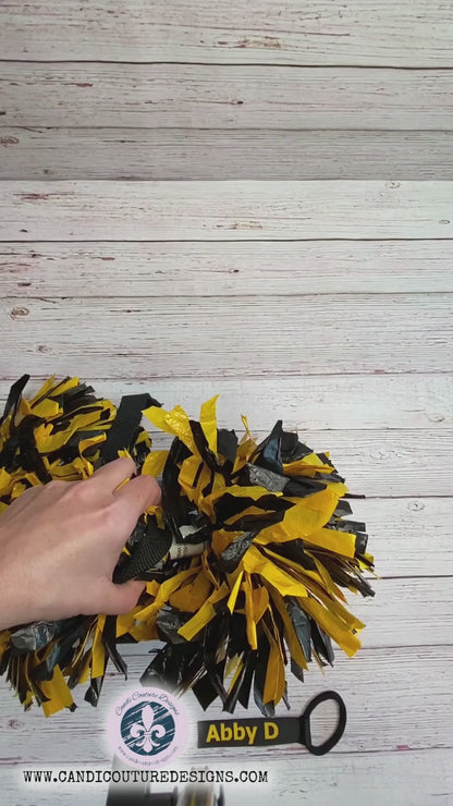 Cheerleading Pom Tags, Personalized Pom Tags