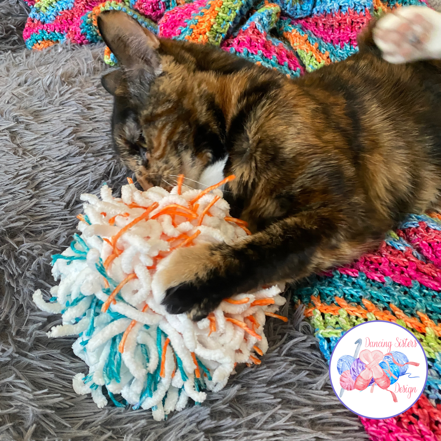 Purrfectly Plush Catnip Toy Crochet Pattern PDF | Instant Download | Beginner Friendly - Candicouturedesigns
