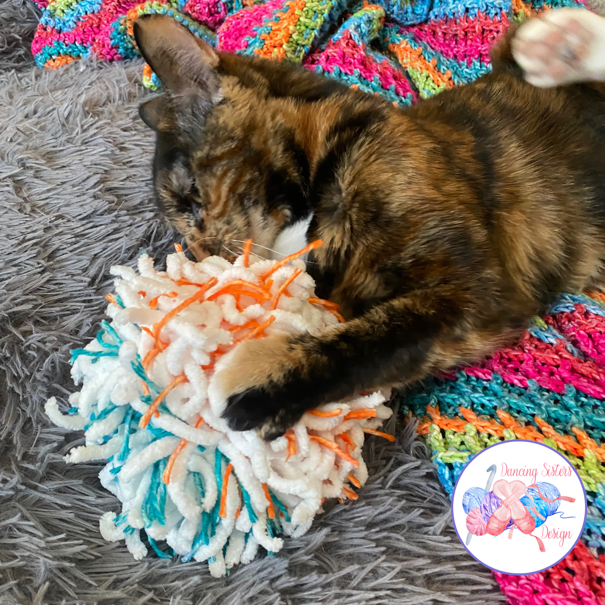 Purrfectly Plush Catnip Toy Crochet Pattern PDF | Instant Download | Beginner Friendly - Candicouturedesigns