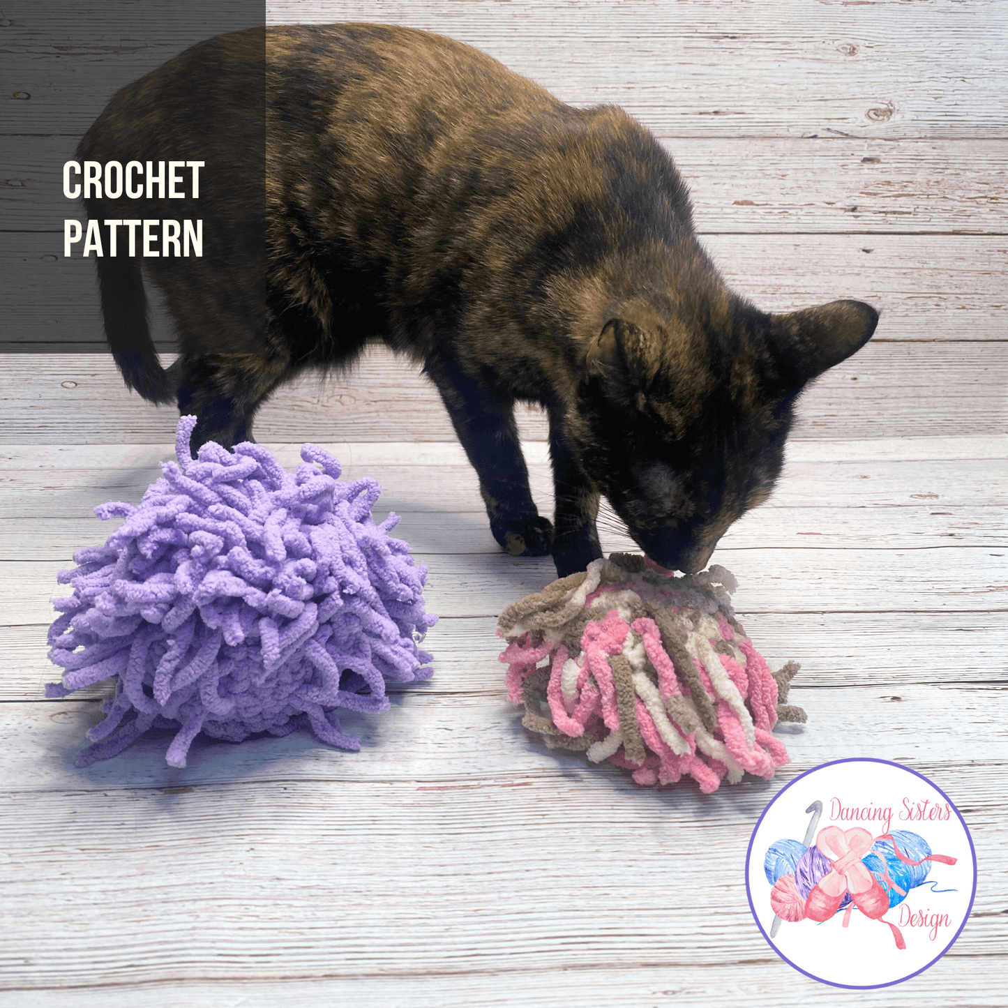 Purrfectly Plush Catnip Toy Crochet Pattern PDF | Instant Download | Beginner Friendly - Candicouturedesigns
