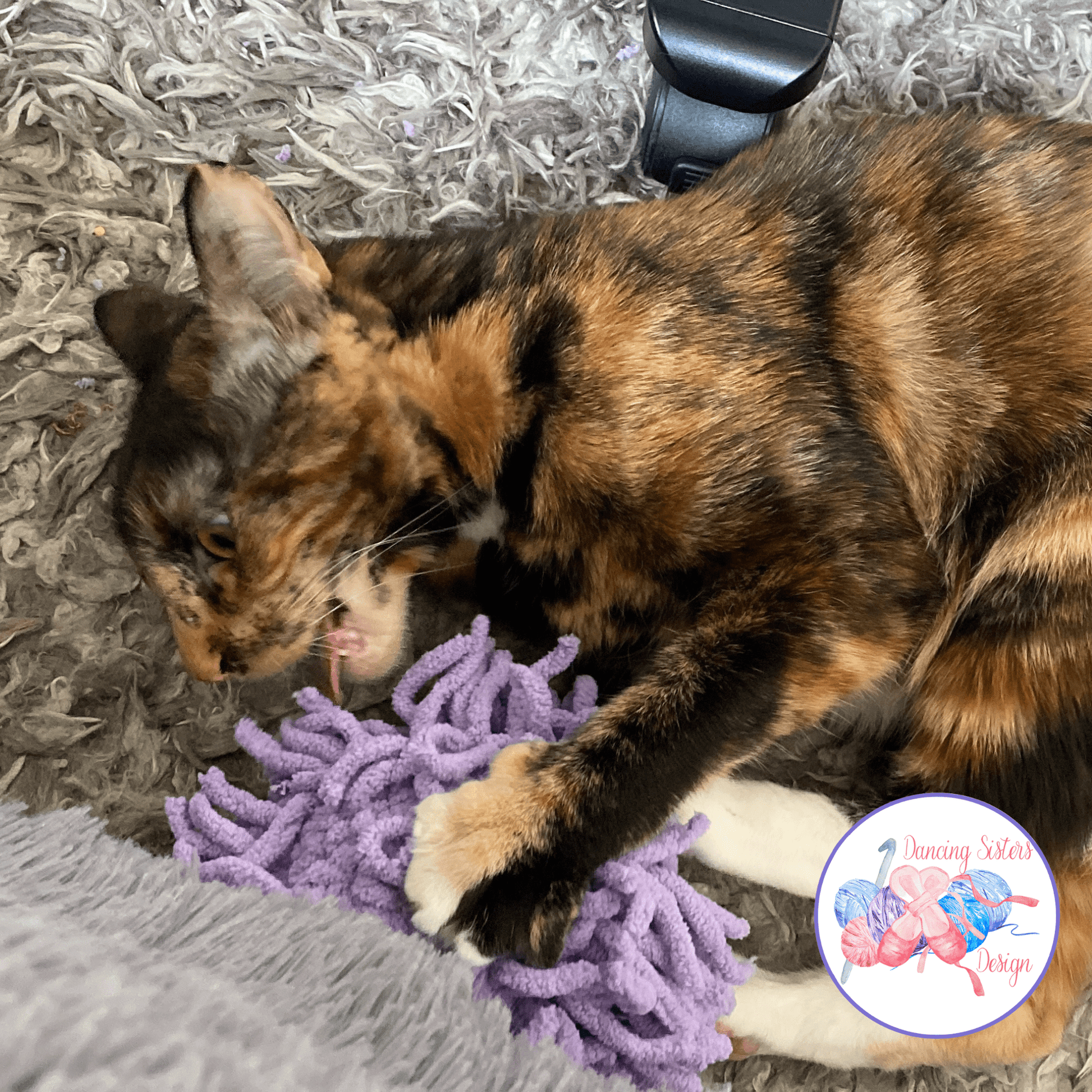 Purrfectly Plush Catnip Toy Crochet Pattern PDF | Instant Download | Beginner Friendly - Candicouturedesigns