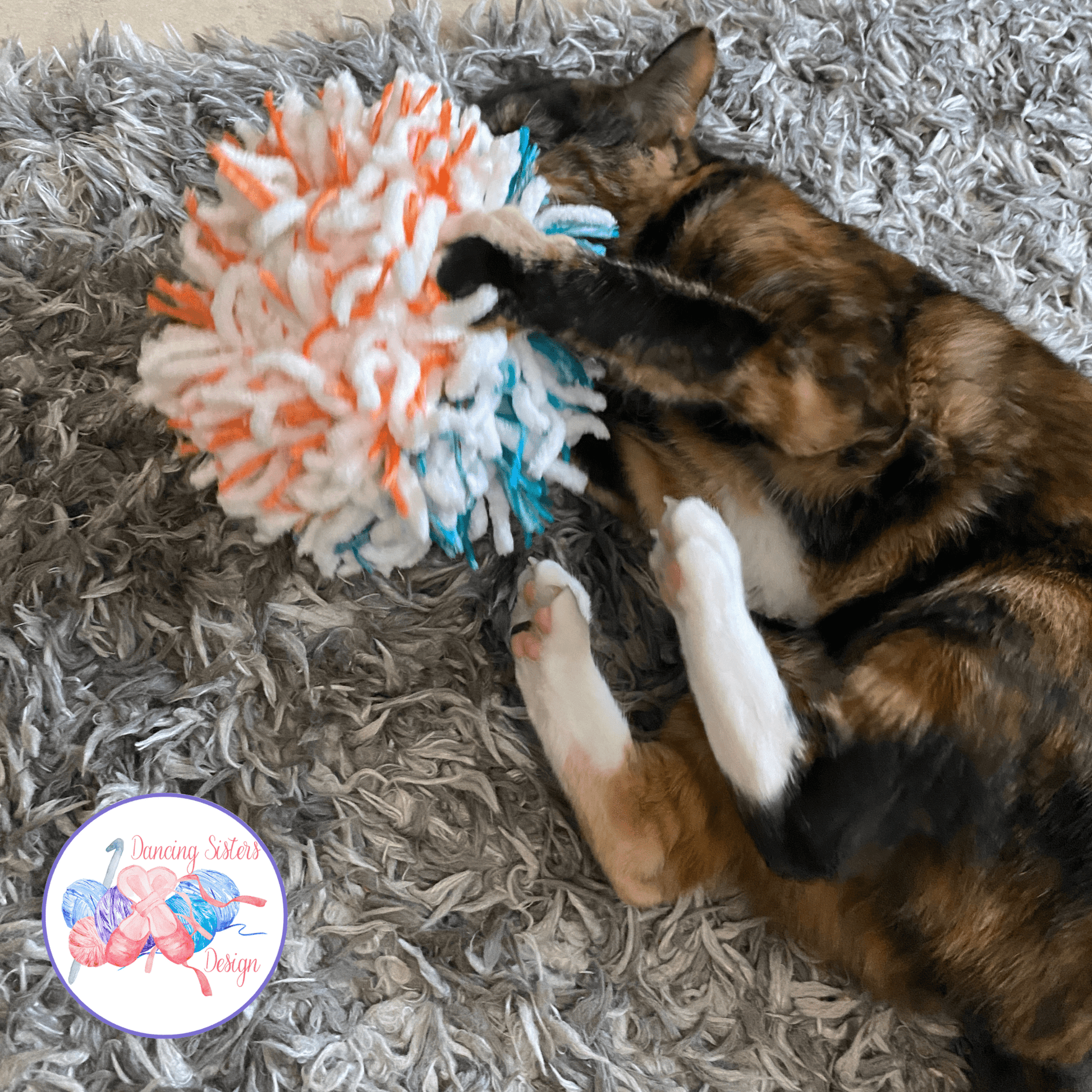 Purrfectly Plush Catnip Toy Crochet Pattern PDF | Instant Download | Beginner Friendly - Candicouturedesigns