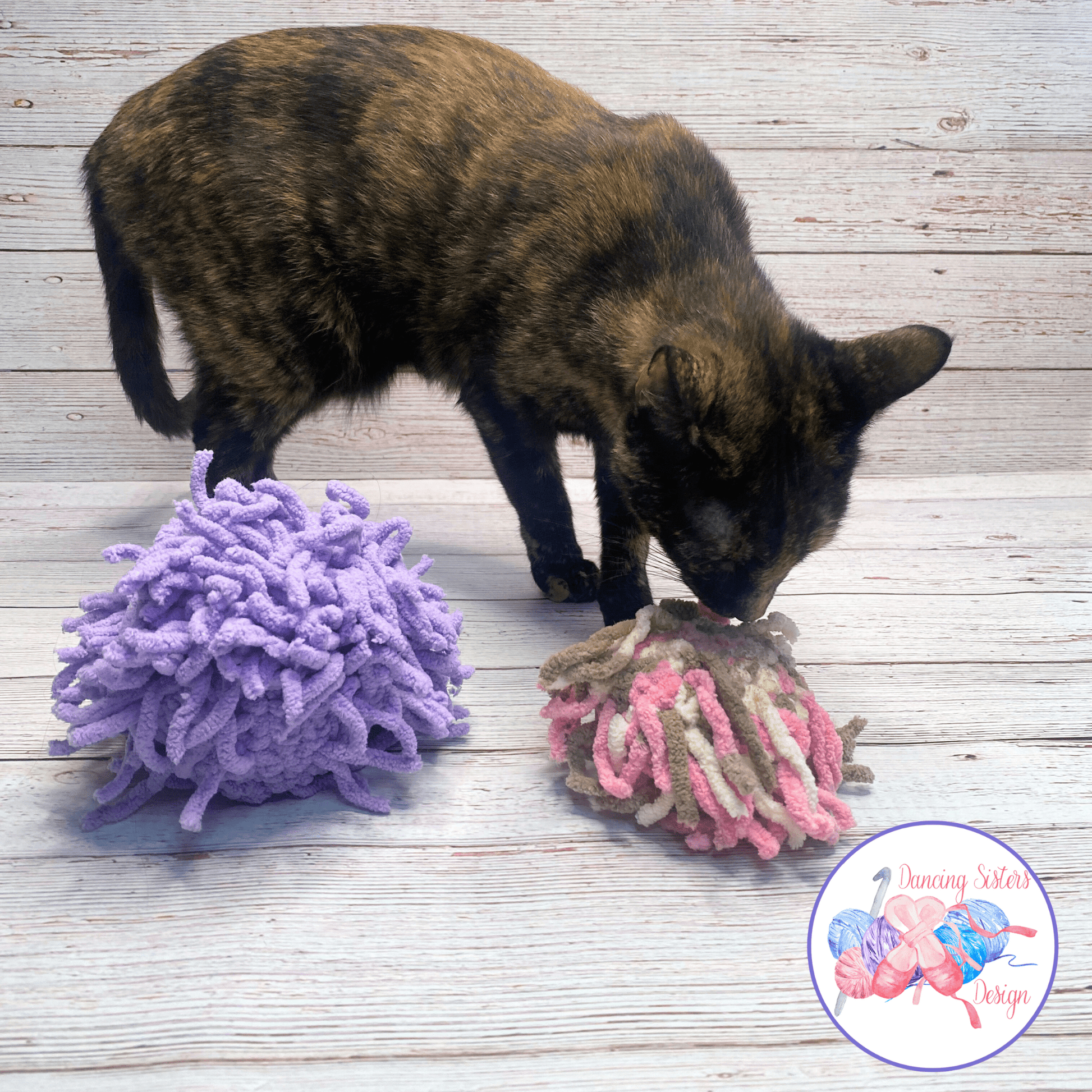 Purrfectly Plush Catnip Toy Crochet Pattern PDF | Instant Download | Beginner Friendly - Candicouturedesigns