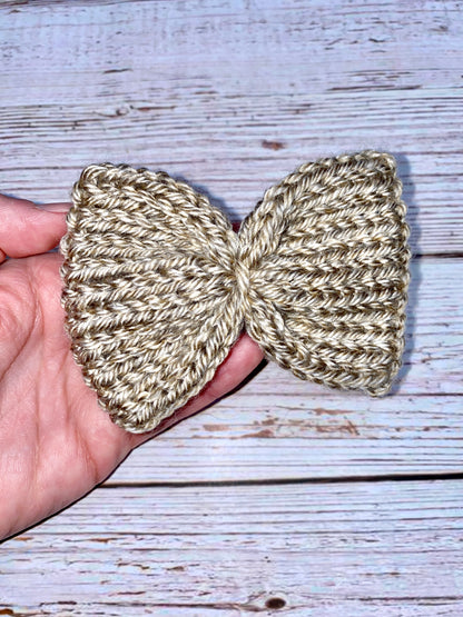 Handmade Knitted Hair Bow Headbands | Trendy and Cute Accessories for Babies and Girls