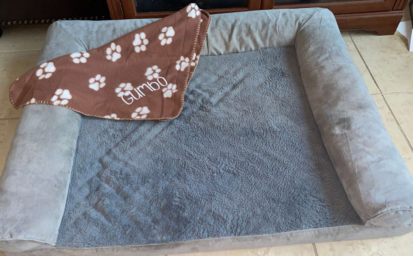 Personalized Pet Blanket,  Monogrammed Pet Blanket