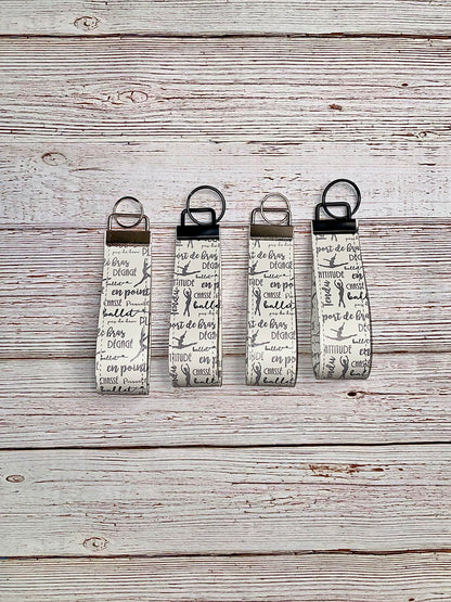 Good Vibes Keychain for Women, Faux Leather Key Fob, Vacation Flight Tag for Luggage, Wristlet for Clutch, Motivational Sayings